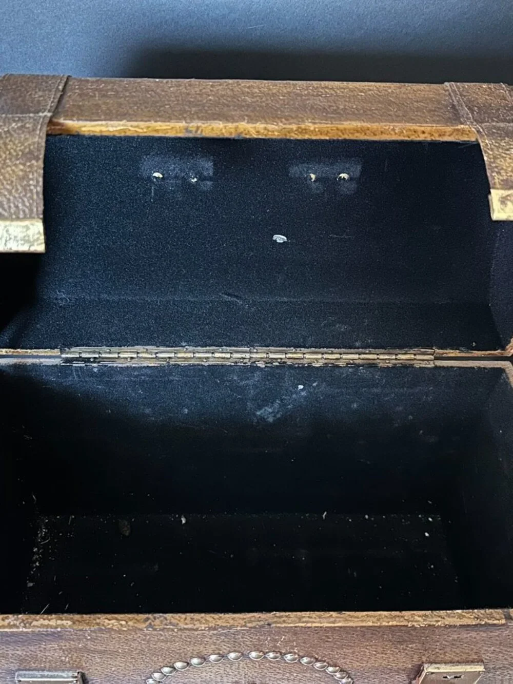 Vintage Style Studded Storage Trunk / Decorative Chest